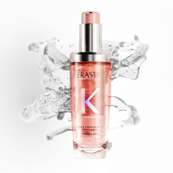 Aceite Termo Protector para Cuidado del Color L´Huile Chroma Éclat - Recargable 75ml - Imagen 2