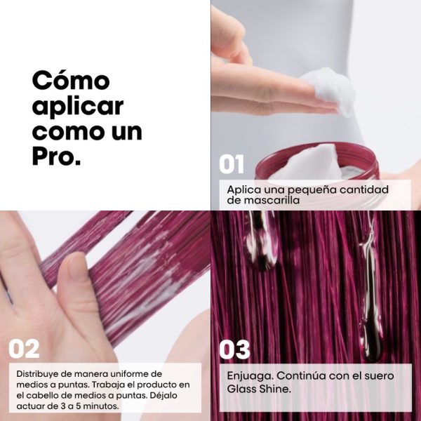 Mascarilla Vitamino Color Spectrum Protección del color 250 ml L'Oréal Professionnel - Imagen 5