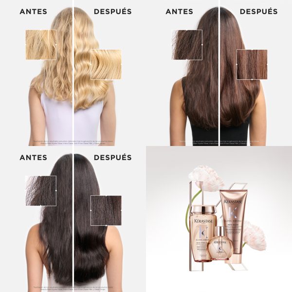 Shampoo Gloss Absolu Hidratante Antifrizz Kerastase 250ml - Imagen 4