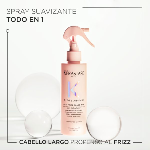 Spray Termoprotector Anti Frizz Gloss Absolu Kerastase 190ml - Imagen 2