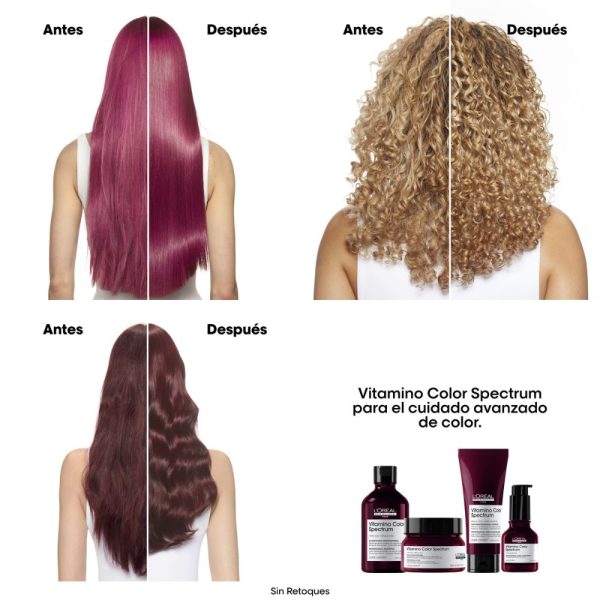 Acondicionador Vitamino Color Spectrum Protección del color 200 ml L'Oréal Professionnel - Imagen 5