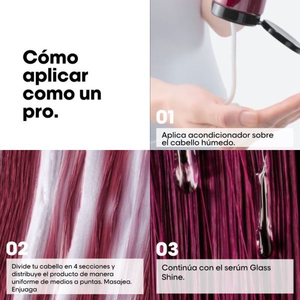 Acondicionador Vitamino Color Spectrum Protección del color 200 ml L'Oréal Professionnel - Imagen 6