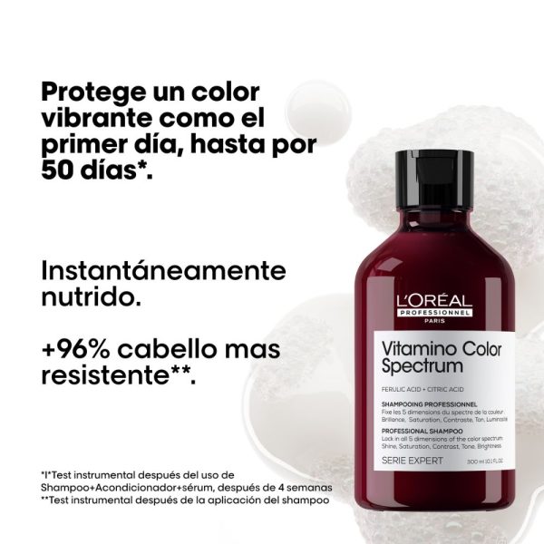Shampoo Vitamino Color Spectrum 300ml L'Oréal Professionnel - Imagen 3