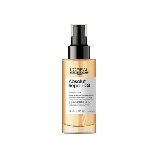 Aceite 10 en 1 Absolut Repair Cabello Dañado - L'Oréal Professionel 90 ml