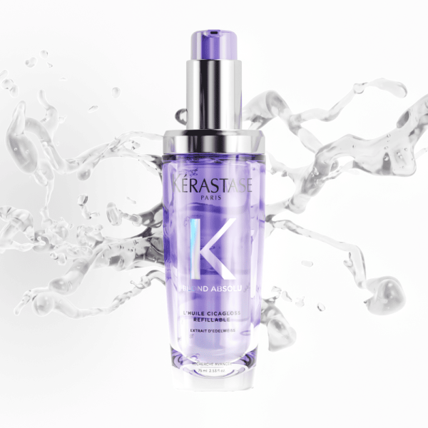 Aceite Blond Absolut Cicagloss Recargable Kerastase 75ml - Imagen 4