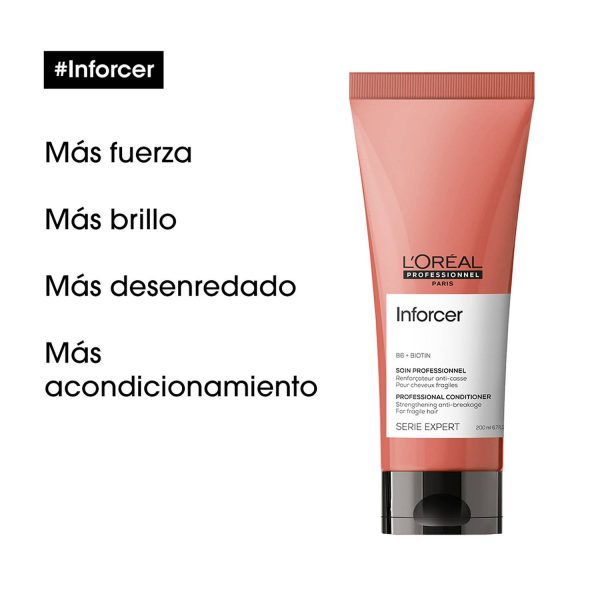 Acondicionador Inforcer Fortalece El Cabello - L'Oréal Professionel 200 ml - Imagen 3
