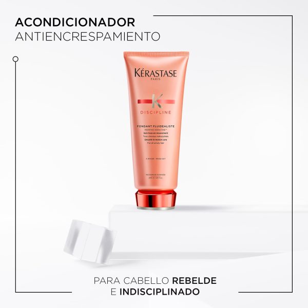 Acondicionador Kérastase Discipline Curl Control Frizz rizos 200ml - Imagen 2