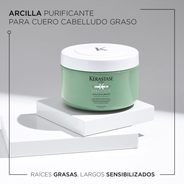 Tratamiento Arcilla Kérastase Spécifique desintoxica cabello graso 250ml - Imagen 2