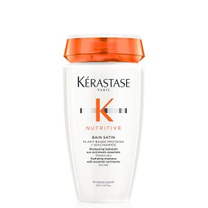 Shampoo Kerastase Nutritive Bain Satin , Hidratante para cabellos secos 250ml