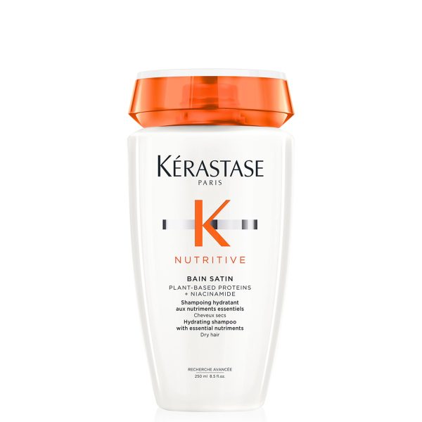 Shampoo Kerastase Nutritive Bain Satin , Hidratante para cabellos secos 250ml