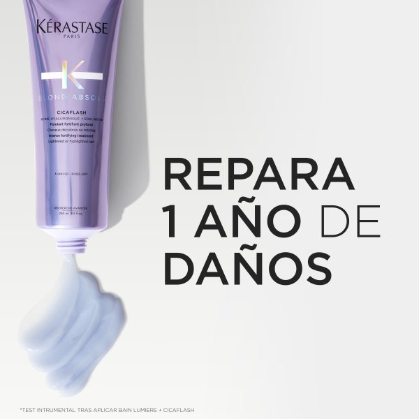 Acondicionador Kerastase Blond Absolu Cicaflash Cuidado Rubio 250ml - Imagen 6