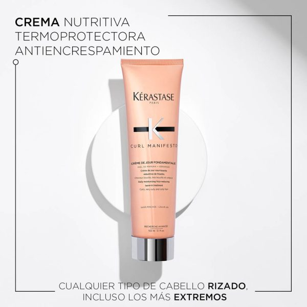 Crema Kérastase Curl Manifesto de Jour Fondamentale 150ml - Imagen 3