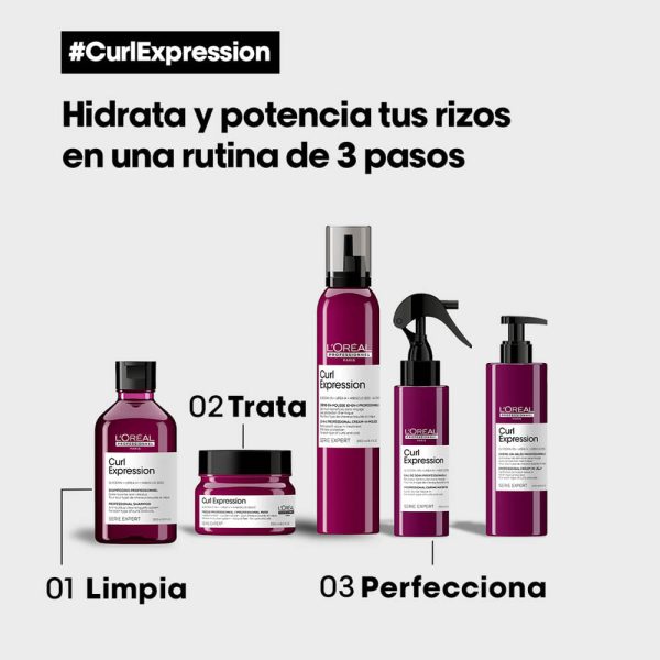 Crema en Gel Curl Expression Cuidado Cabello Rizado - L'Oréal Professionel 250 ml - Imagen 5