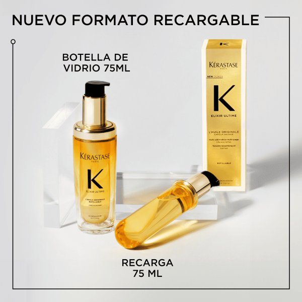 Aceite Kérastase Elixir Ultime L'Huile Original aporta brillo 75ml - Imagen 3