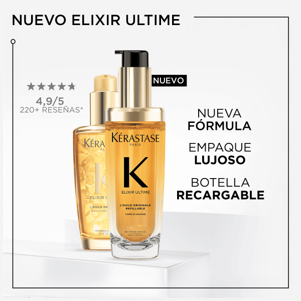 Aceite Kérastase Elixir Ultime L'Huile Original aporta brillo 75ml - Imagen 5