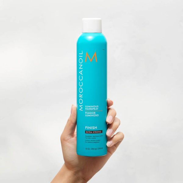 Fijador Luminoso Extra Fuerte Moroccanoil 330 ml - Imagen 2