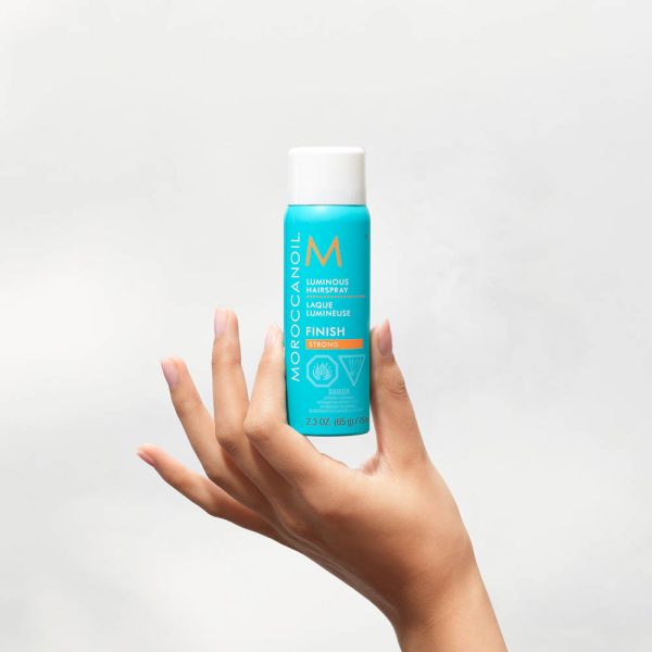 Fijador Luminoso Fuerte Moroccanoil 75 ml - Imagen 2