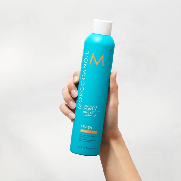 Fijador Luminoso Fuerte Moroccanoil 330 ml - Imagen 2