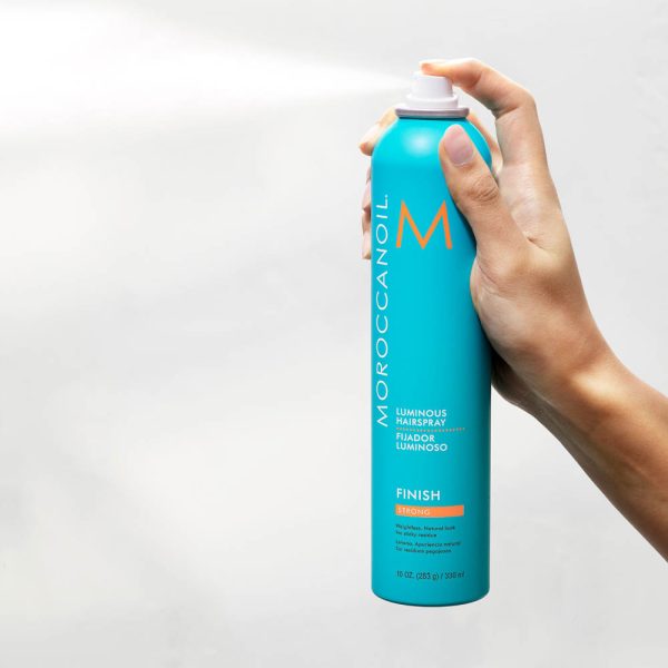 Fijador Luminoso Fuerte Moroccanoil 330 ml - Imagen 3