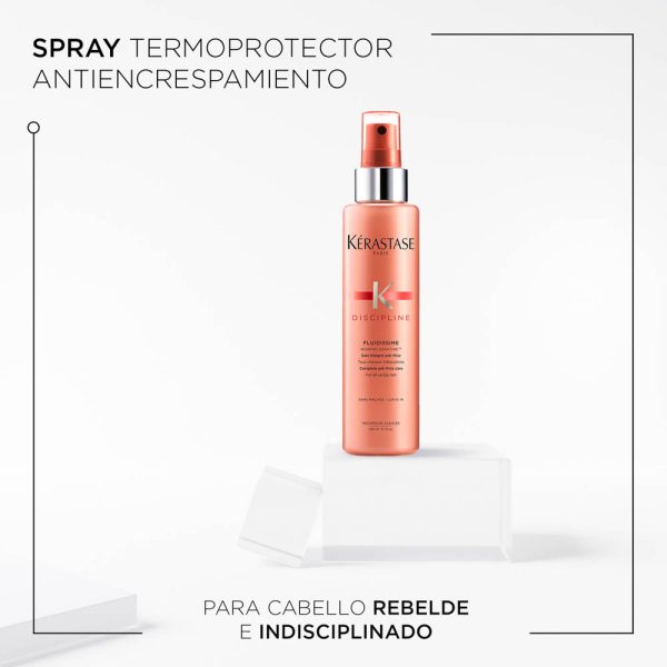 Spray Termoportector Kérastase Discipline Fluidissime para frizz 150ml - Imagen 2
