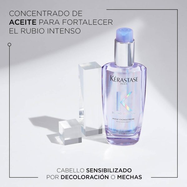 Aceite Kérastase Blond Absolu Cicaextreme Cuidado Rubio 100ml - Imagen 2