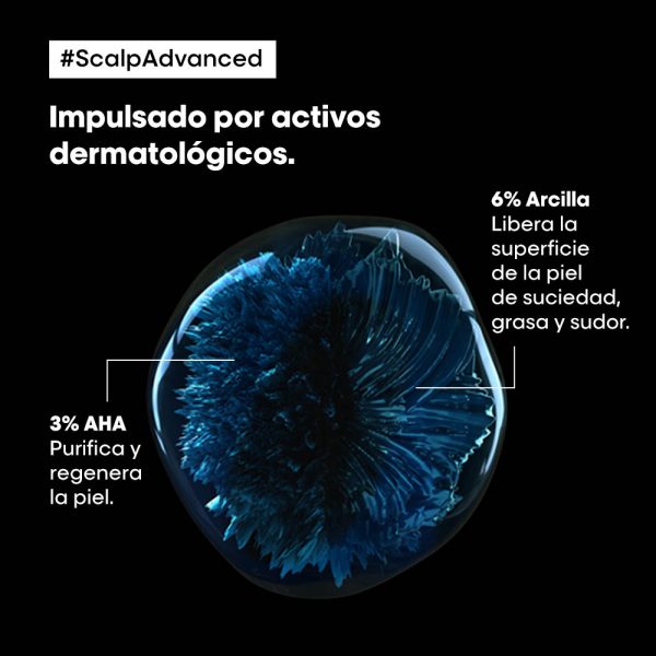 Arcilla Purificante Scalp Advanced 2 en 1 Anti Oleosidad - L'Oréal Professionel 250 ml - Imagen 5