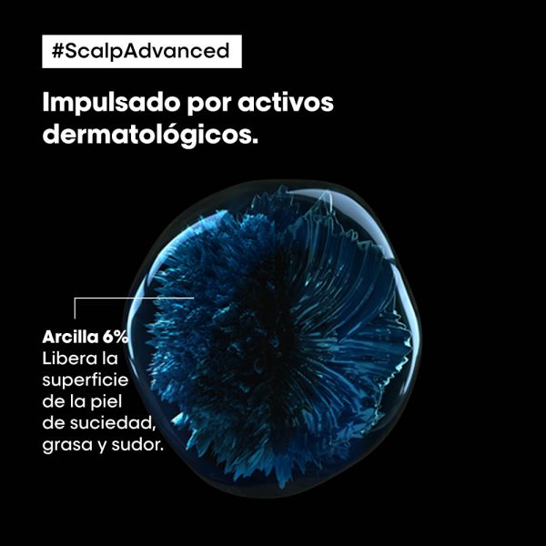 Arcilla Purificante Scalp Advanced 2 en 1 Anti Oleosidad - L'Oréal Professionel 250 ml - Imagen 6