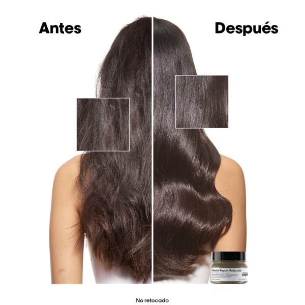 Mascarilla Reparadora Absolut Repair Molecular - L'Oréal Professionel 250 ml - Imagen 3