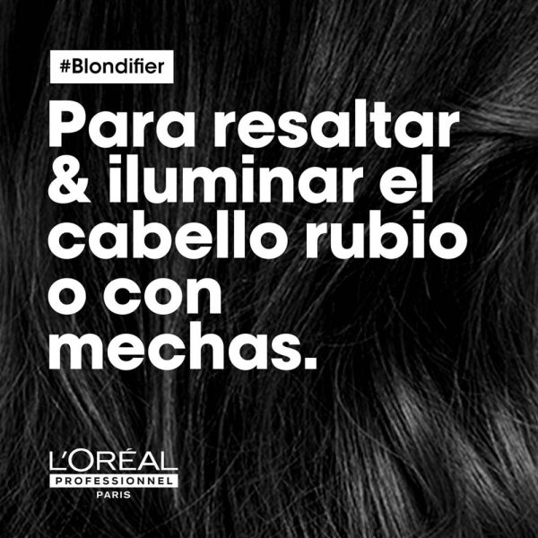 Mascarilla Blondifier Reparadora e Iluminadora Del Cabello Rubio - L'Oréal Professionel 250 ml - Imagen 2