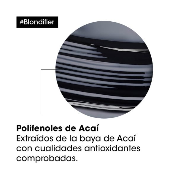 Mascarilla Blondifier Reparadora e Iluminadora Del Cabello Rubio - L'Oréal Professionel 250 ml - Imagen 3