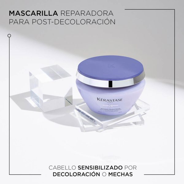 Mascarilla Kérastase Blond Absolu Cicaextreme Cuidado Rubio 200ml - Imagen 2