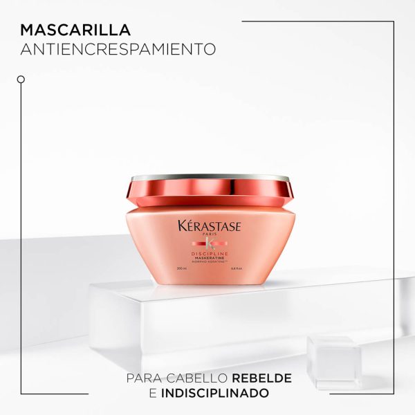 Mascarilla Kérastase Discipline frizz cabello grueso 200ml - Imagen 2