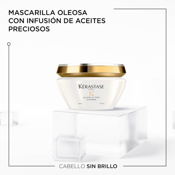Mascarilla Kérastase Elixir Ultime aporta brillo 200ml - Imagen 2