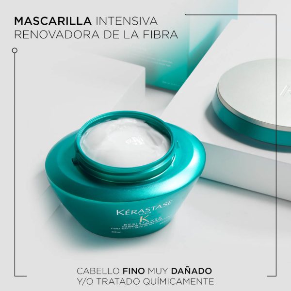 Mascarilla Kérastase Résistance Thérapiste Reparación Cabello Muy Dañado 200ml - Imagen 2