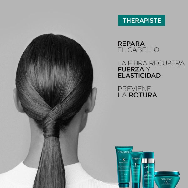Mascarilla Kérastase Résistance Thérapiste Reparación Cabello Muy Dañado 200ml - Imagen 4