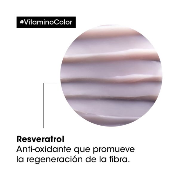 Mascarilla Vitamino Color Selladora de Color - L'Oréal Professionel 250 ml - Imagen 4