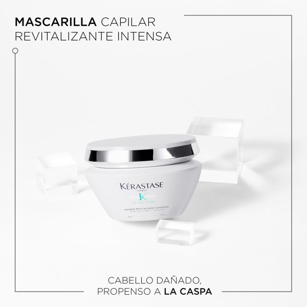 Mascarilla Kérastase Symbiose Anti-Caspa Revitalizante para Cabello Sensibilizado 200ml - Imagen 2