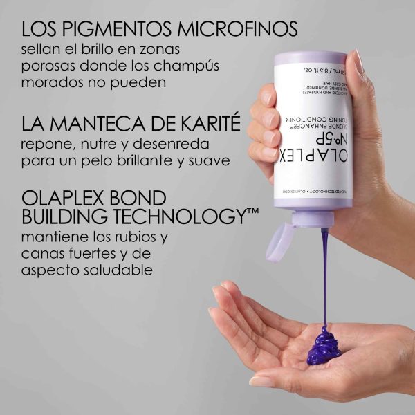 Acondicionador Potenciador de Rubios OLAPLEX N°5P 250ml - Imagen 4