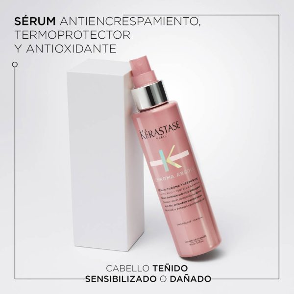 Sérum Kérastase Chroma Thermique Anti Frizz Caída Color 150ml - Imagen 2