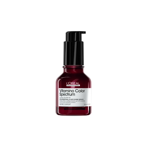 Sérum Anti-Frizz Vitamino Color Spectrum Glass Shine Protección del color 50 ml L'Oréal Professionnel