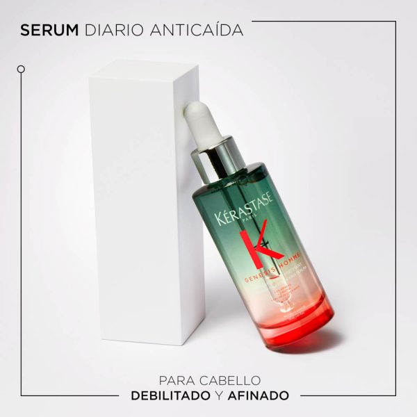 Serum Kerastase Génesis Homme Potenciador de fuerza y grosor 90 ml - Imagen 3
