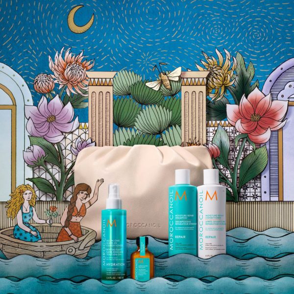 Set Reparacion Moroccanoil (Shampoo+Acondicionador +Texturizante+Tratamiento) - Imagen 2