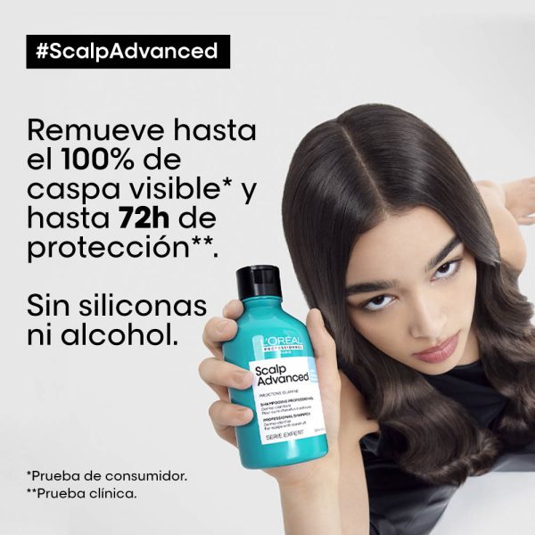 Shampoo Anti Caspa Scalp - L'Oréal Professionel 300 ml - Imagen 3