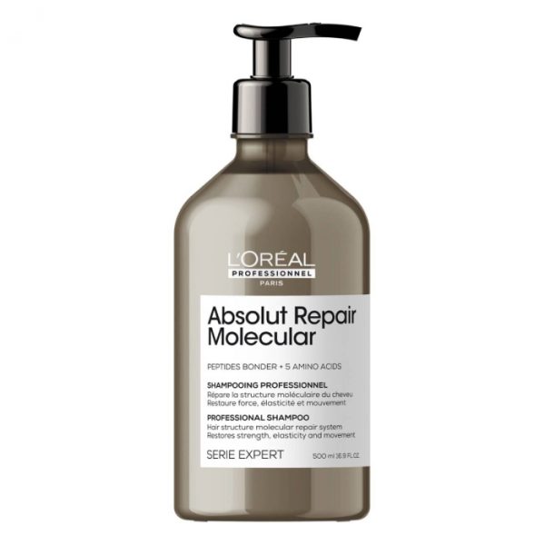 Shampoo reparador Absolut Repair Molecular - L'Oréal Professionel 500ml
