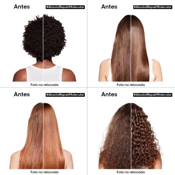 Shampoo reparador Absolut Repair Molecular - L'Oréal Professionel 500ml - Imagen 3