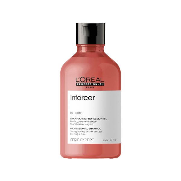 Shampoo Inforcer Anti-Rotura Para Cabellos Largos, Frágiles Y Quebradizos - L'Oréal Professionel 300 ml
