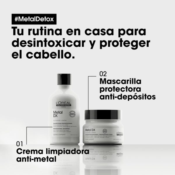 Shampoo Metal Detox desintoxicación- L'Oréal Professionel 500 ml - Imagen 7