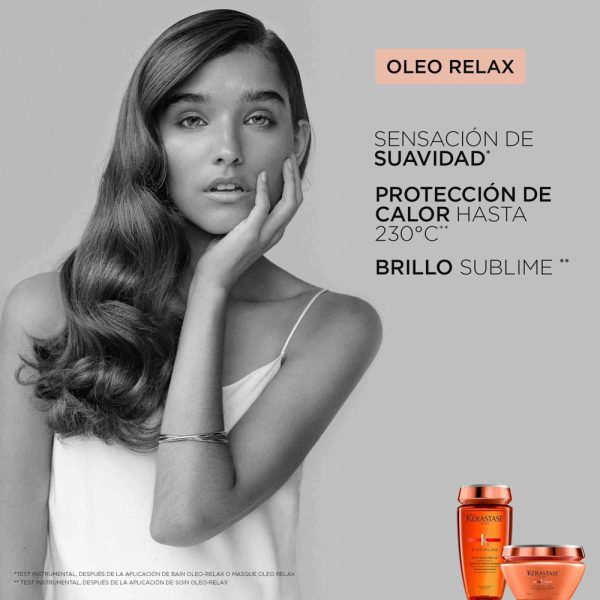 Shampoo Kérastase Discipline Oléo-Relax Control Frizz cabello rebelde 250ml - Imagen 3