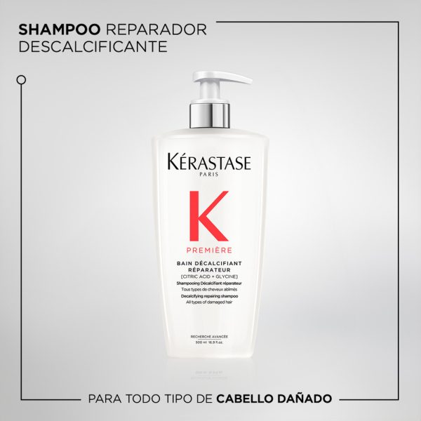 Shampoo Kérastase Premiére Reparador Descalcificante 500ml - Imagen 2