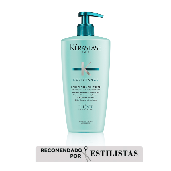 Shampoo Kerastase Resistance Force Architecte, Cabello maltratado 500ml